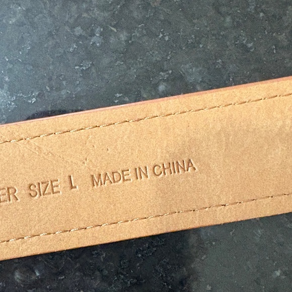 NWOT - Michael Kors Signature Logo Belt - SZ L - Picture 12 of 12